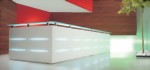 Empfangstheke ecooffice Vienna eckig